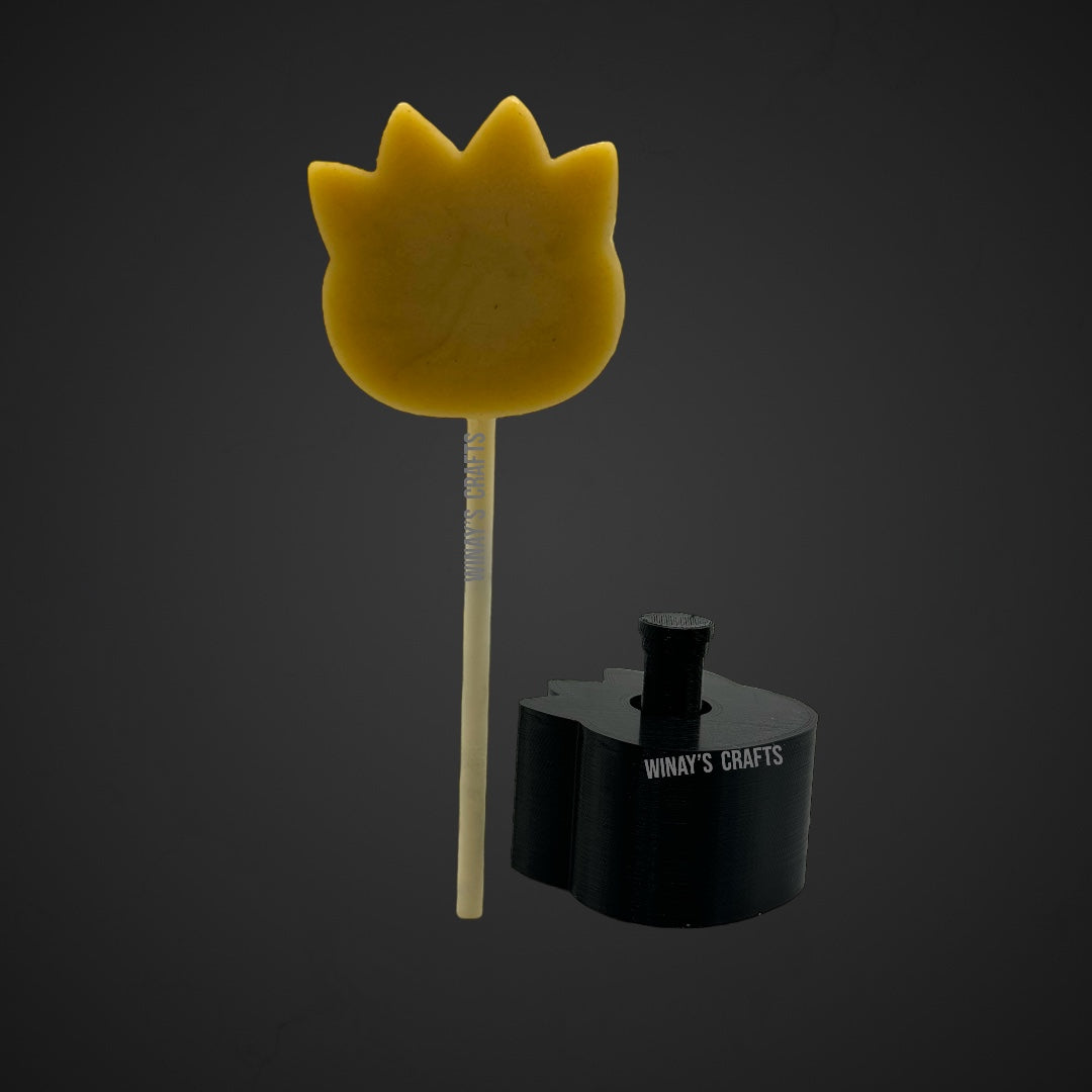 Cake Pop Mold/Plunger KAWAII PINK KITTY & Friends Bundle (Pink Kitty, Cinnamon Dog, PomPom Dog, Purple Rabbit, Black Badtz, Green Frog)