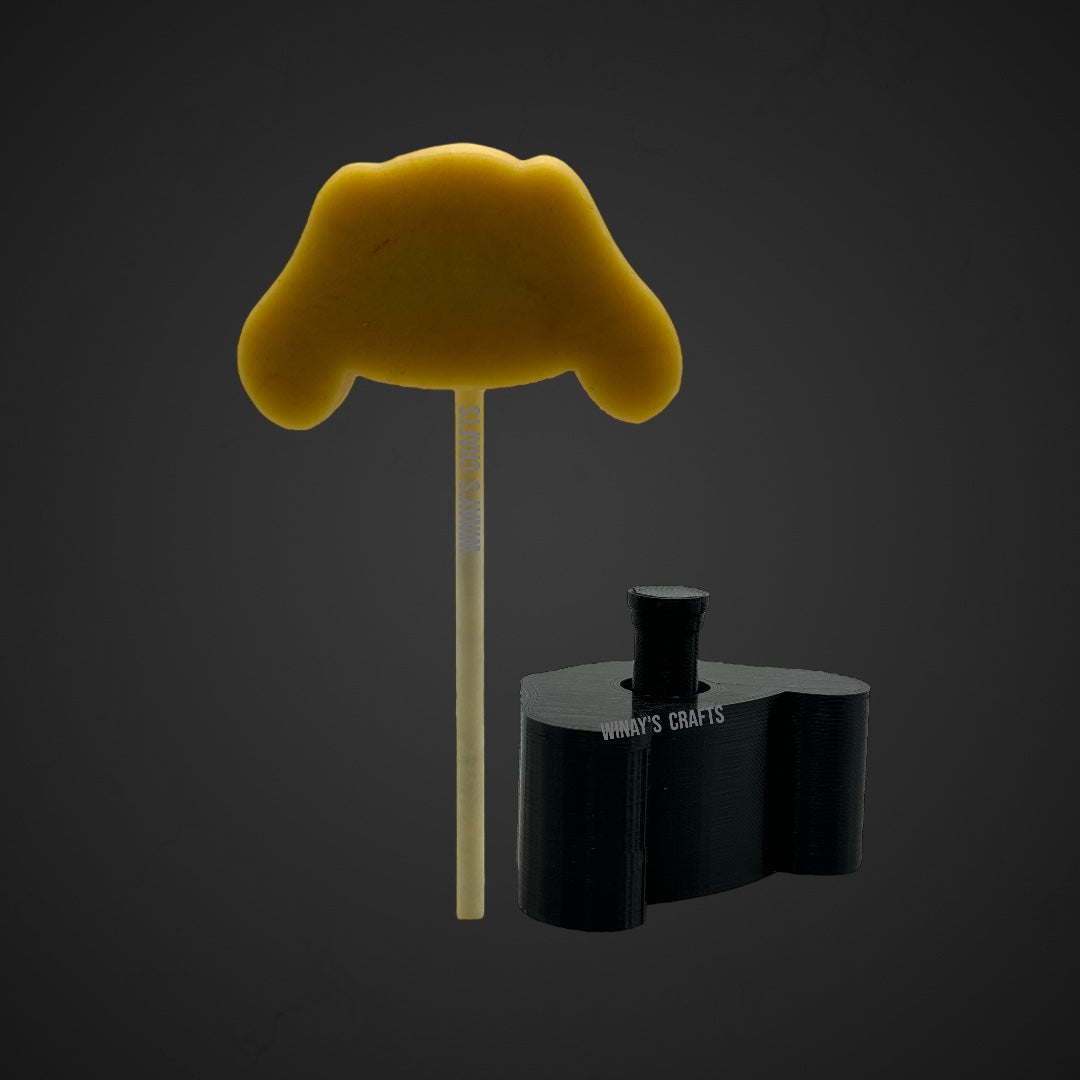 Cake Pop Mold/Plunger KAWAII PINK KITTY & Friends Bundle (Pink Kitty, Cinnamon Dog, PomPom Dog, Purple Rabbit, Black Badtz, Green Frog)