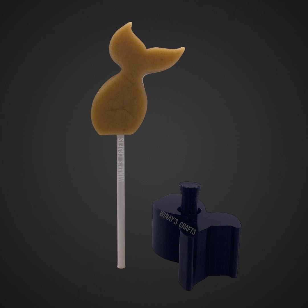 Cake Pop Mold/Plunger UNDER THE SEA BUNDLE (Mermaid Tail, Seashell, Sea Witch Seashell, Starfish, Fish, Fish 2.0) - Made in USA