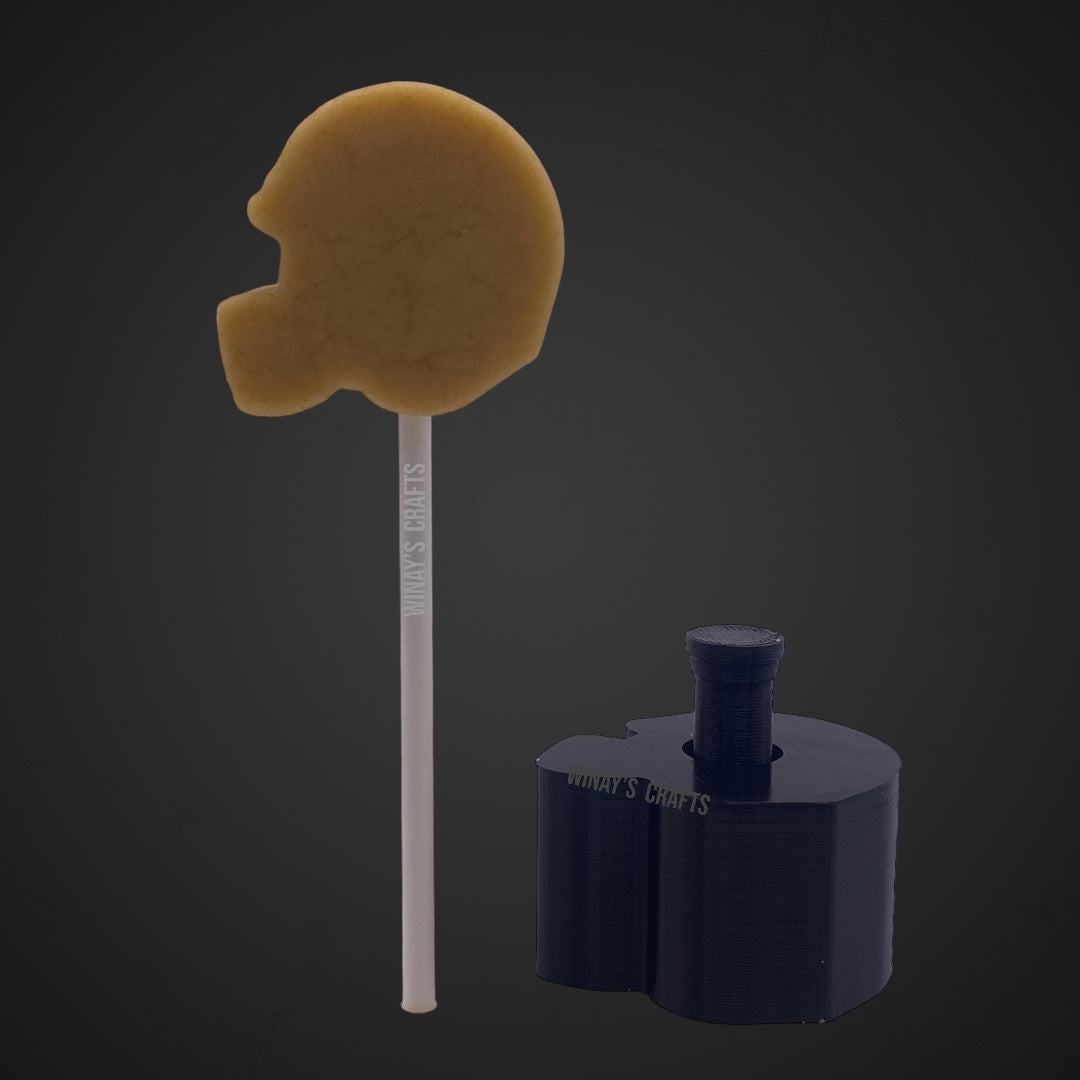 Cake Pop Mold / Plunger FOOTBALL BUNDLE (Football, Football Helmet, Football Jersey) - Made in USA