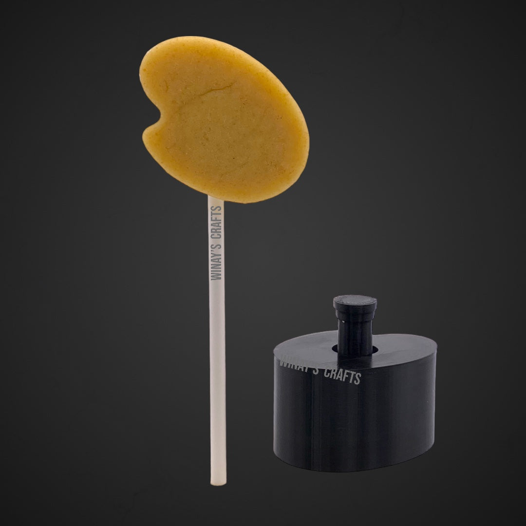 Cake Pop Mold / Plunger - Back to School Bundle (Alarm Clock, Apple, Backpack, School Bus Front & Side, Crayon (Taller), Pencil and Paint Palette Board) - Made in USA