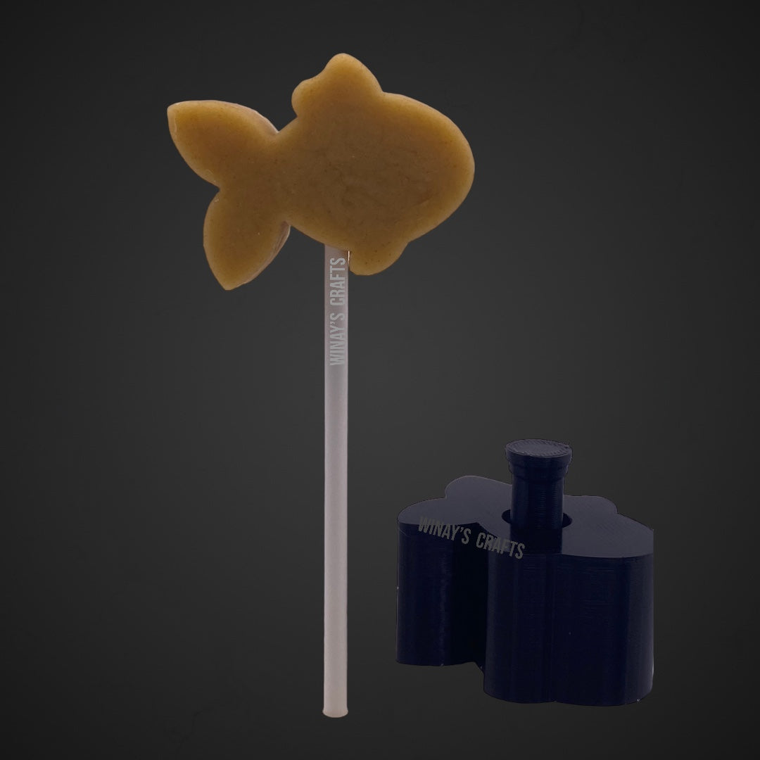 Cake Pop Mold/Plunger UNDER THE SEA BUNDLE (Mermaid Tail, Seashell, Sea Witch Seashell, Starfish, Fish, Fish 2.0) - Made in USA