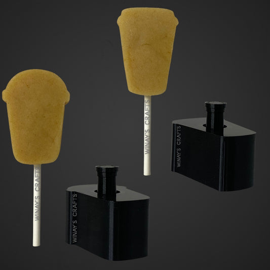 BUNDLE 7 (Boba and Coffee Cup) - Cake Pop Mold / Plunger - Made in USA