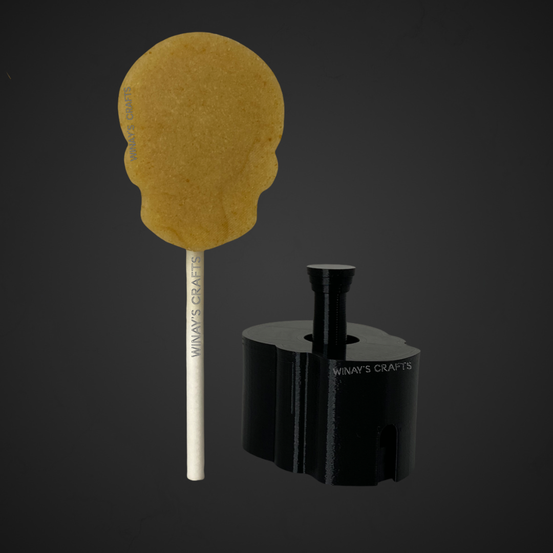 Halloween Bundle 2.0 (Coffin, Cobweb / Sun, Tombstone, Witch Hat, Friendly Ghost, Candy Corn, Pumpkin, Skull) - Cake Pop Mold / Plunger - Made in USA