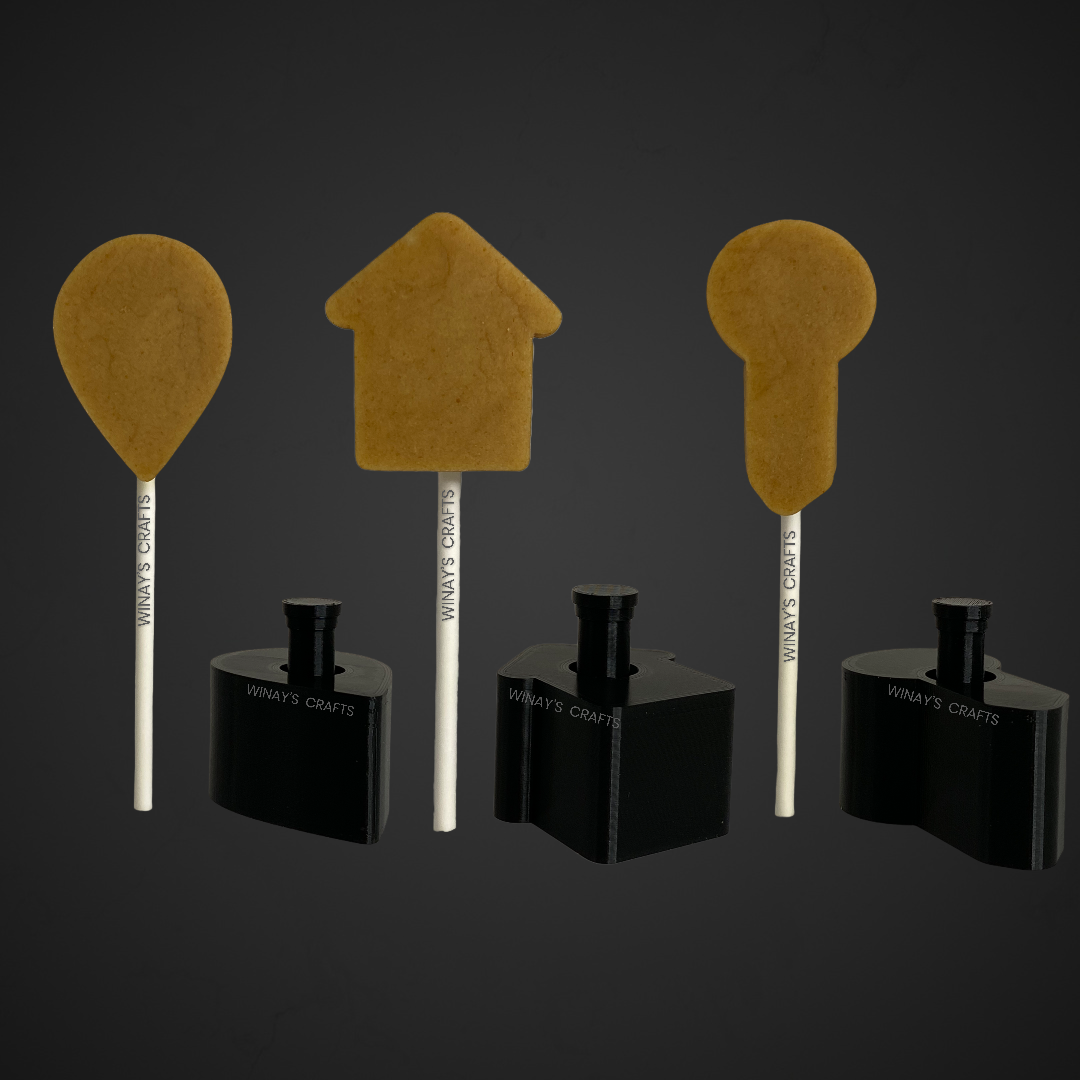 BUNDLE 11 REAL ESTATE (House, Key, Map Pin) - Cake Pop Mold / Plunger - Made in USA
