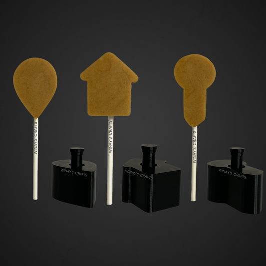 BUNDLE 11 REAL ESTATE (House, Key, Map Pin) - Cake Pop Mold / Plunger - Made in USA