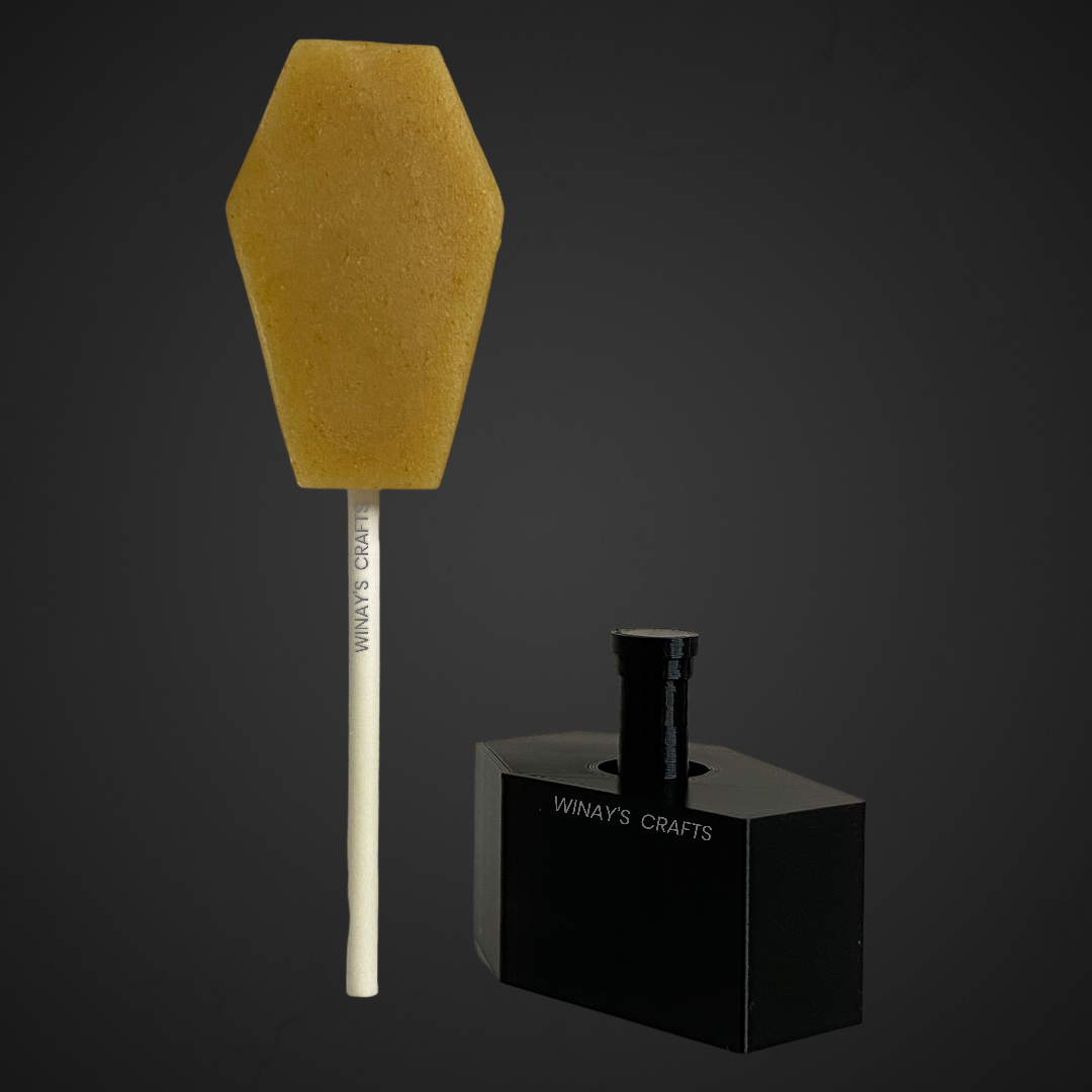 Halloween Bundle 2.0 (Coffin, Cobweb / Sun, Tombstone, Witch Hat, Friendly Ghost, Candy Corn, Pumpkin, Skull) - Cake Pop Mold / Plunger - Made in USA