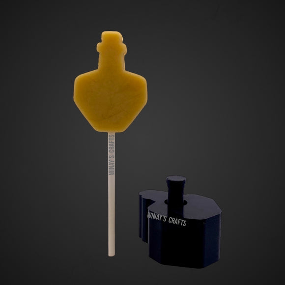 POTION BOTTLE 3 - Cake Pop Mold / Plunger (With Lollipop Stick or Paper Straw Guide Options) - Made in USA