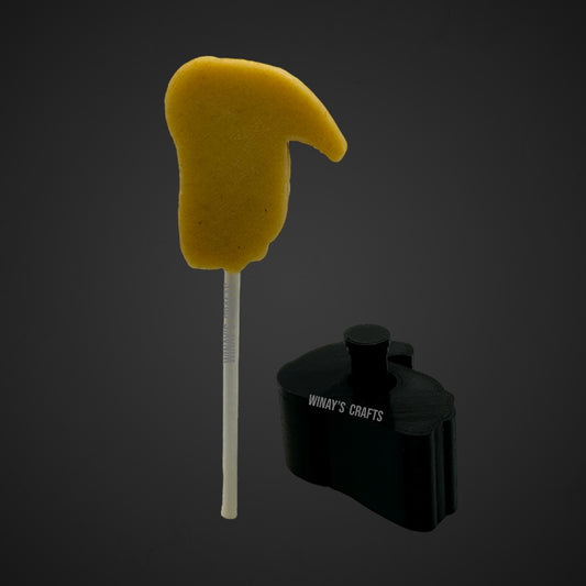 Cake Pop Mold / Plunger BORED - EMOTIONS MOVIE (With Lollipop Stick or Paper Straw Guide Options) - Made in USA