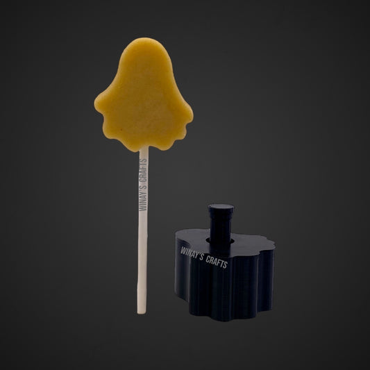 GHOST 3.0 - Cake Pop Mold / Plunger (With Lollipop Stick, Paper Straw or Popsicle Stick Guide Options) - Made in USA