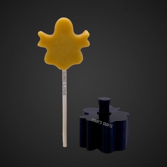 GHOST 2.0 - Cake Pop Mold / Plunger (With Lollipop Stick, Paper Straw or Popsicle Stick Guide Options) - Made in USA