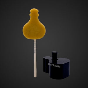 POTION BOTTLE 5 - Cake Pop Mold / Plunger (With Lollipop Stick or Paper Straw Guide Options) - Made in USA