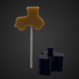Cake Pop Mold / Plunger TRACTOR (With Lollipop Stick Guide Option) - Made in USA
