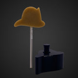 Cake Pop Mold / Plunger FIREFIGHTER HAT / HELMET (With Lollipop Stick Guide Option) - Made in USA