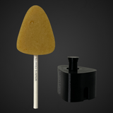CANDY CORN - Cake Pop Mold / Plunger (With Lollipop Stick, Paper Straw or Popsicle Stick Guide Options) - Made in USA
