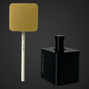 CUBE/GIFTBOX - Cake Pop Mold / Plunger (With Lollipop Stick, Paper Straw or Popsicle Stick Guide Options) - Made in USA