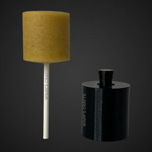 CYLINDER - Cake Pop Mold / Plunger (With Lollipop Stick, Paper Straw or Popsicle Stick Guide Options) - Made in USA