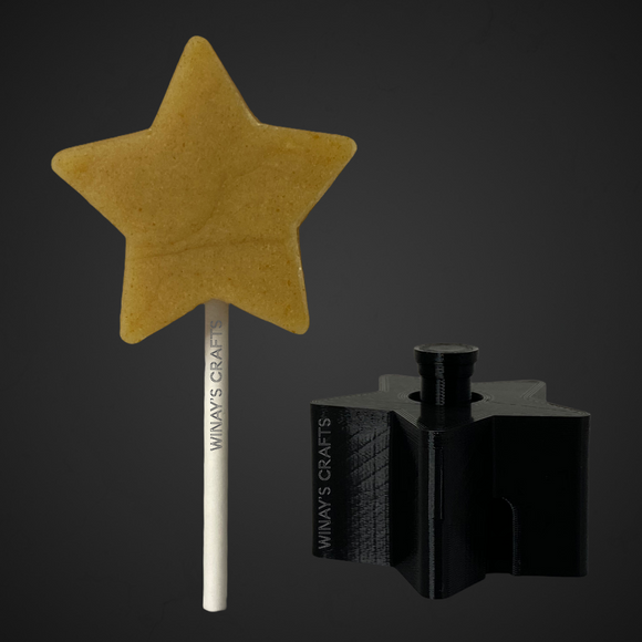 STAR - Cake Pop Mold / Plunger - Made in USA