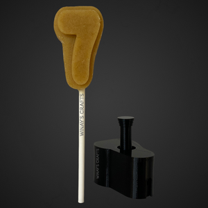 Number 7 - Cake Pop Mold / Plunger (With Lollipop Stick, Paper Straw or Popsicle Stick Guide Options) - Made in USA