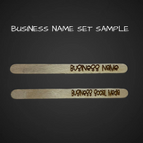 CUSTOMIZED Wood Popsicle Sticks- Set of 1000 Pieces