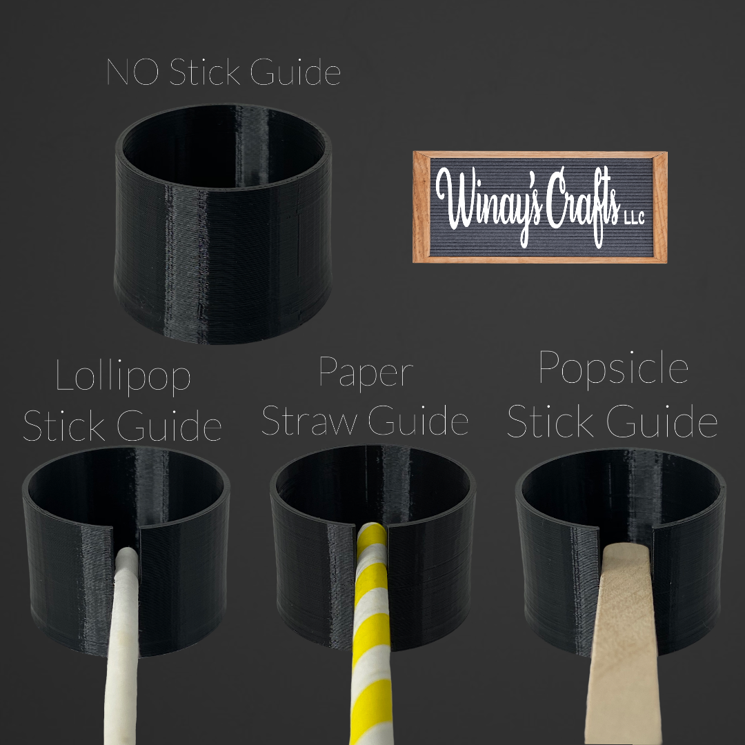 CHRISTMAS STOCKING - Cake Pop Mold / Plunger (With Lollipop Stick, Paper Straw or Popsicle Stick Guide Options) - Made in USA