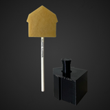 Cake Pop Mold / Plunger HOUSE / BARN (With Lollipop Stick, Paper Straw or Popsicle Stick Guide Options) - Made in USA