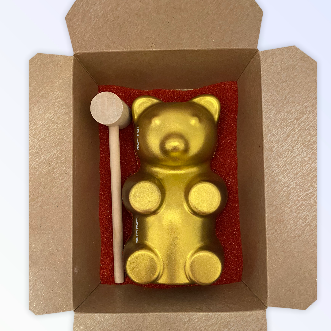 LARGE GUMMY BEAR - Breakable Chocolate Mold (Made in USA) – Winay's Crafts