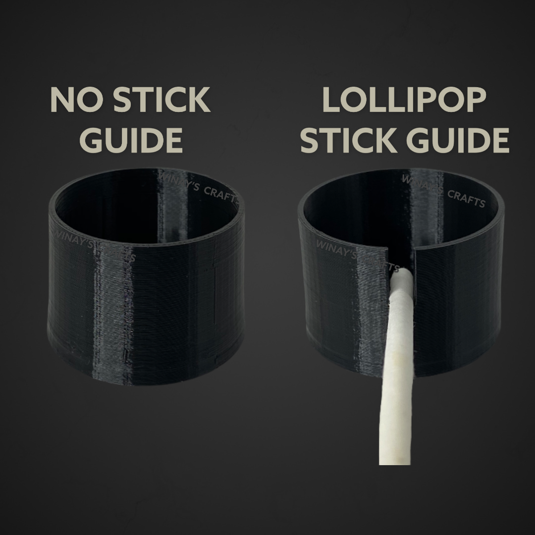 BLACK CAT / CAT SILHOUETTE - Cake Pop Mold / Plunger (With Lollipop Stick Guide Option) - Made in USA