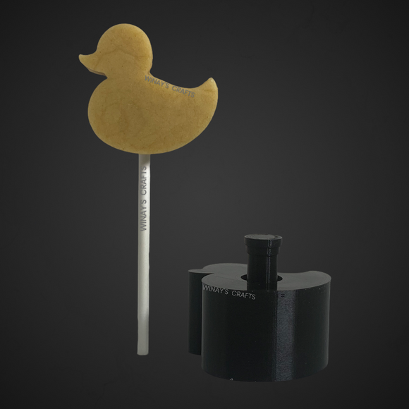 RUBBER DUCKY / DUCK - Cake Pop Mold / Plunger (With Lollipop Stick or –  Winay's Crafts